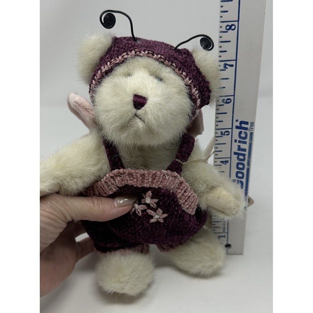 Boyds Bears Head Bean Collection Flitter B Bugsley Plush Bear #918702 NWT - Picture 5 of 5